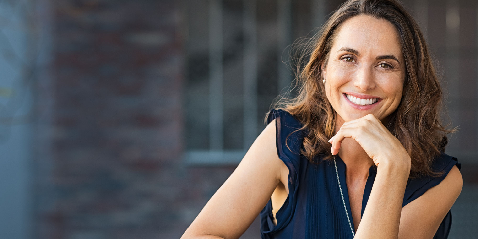 dental implants patient smiling