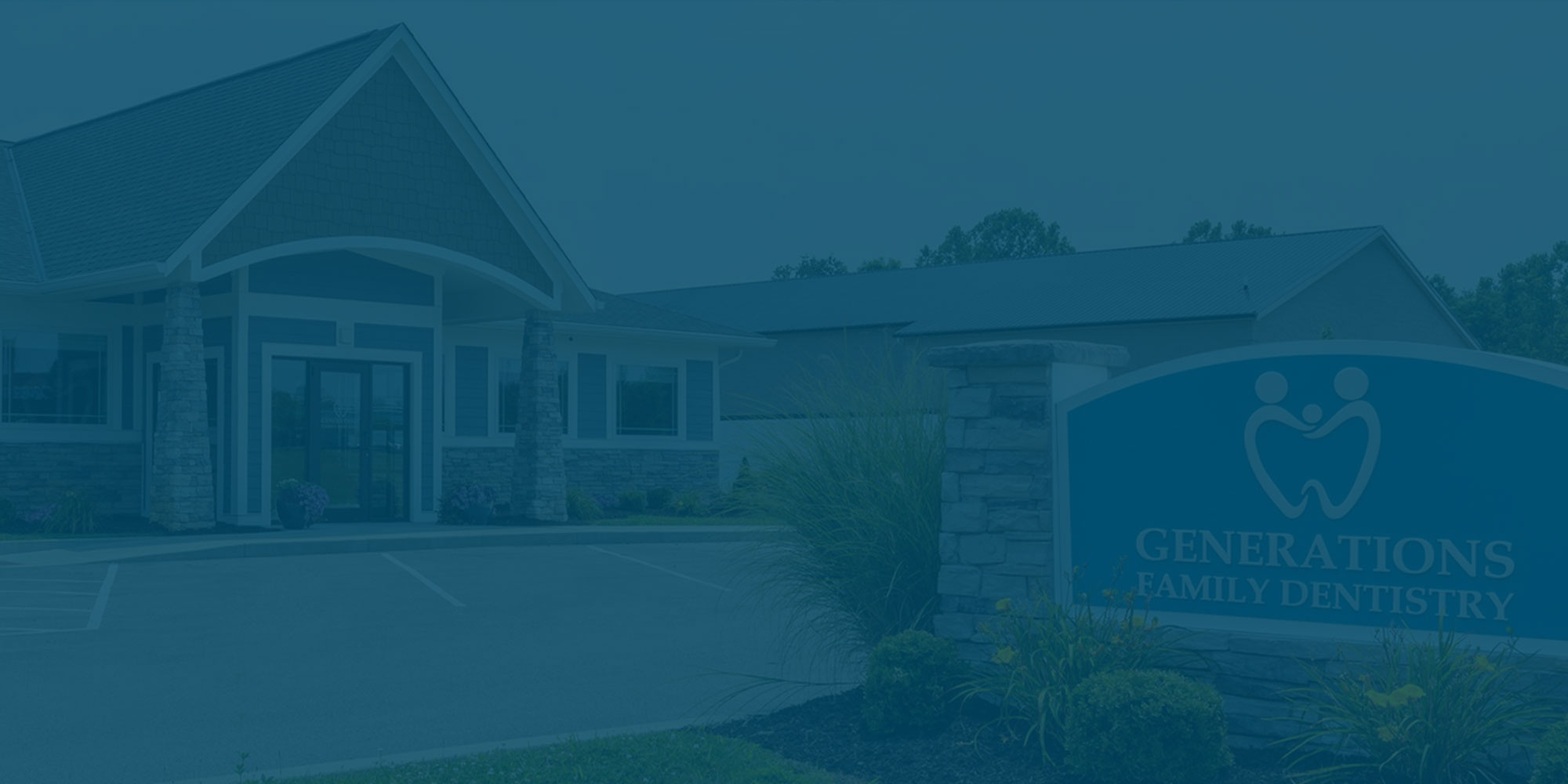 faded dental practice pattern